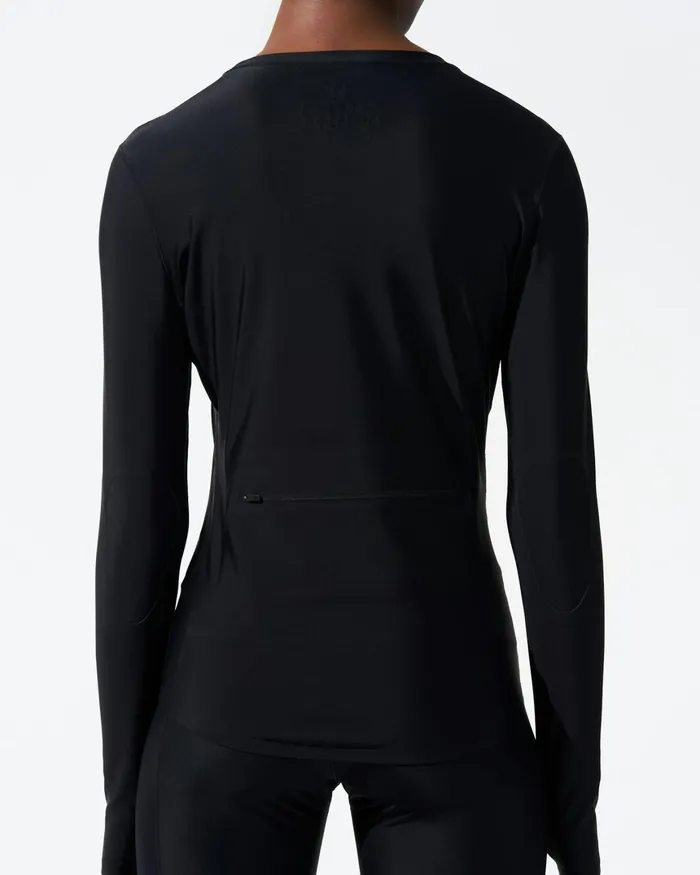 Perfect Moment Compression Base Layer Top Black Women Base Layers