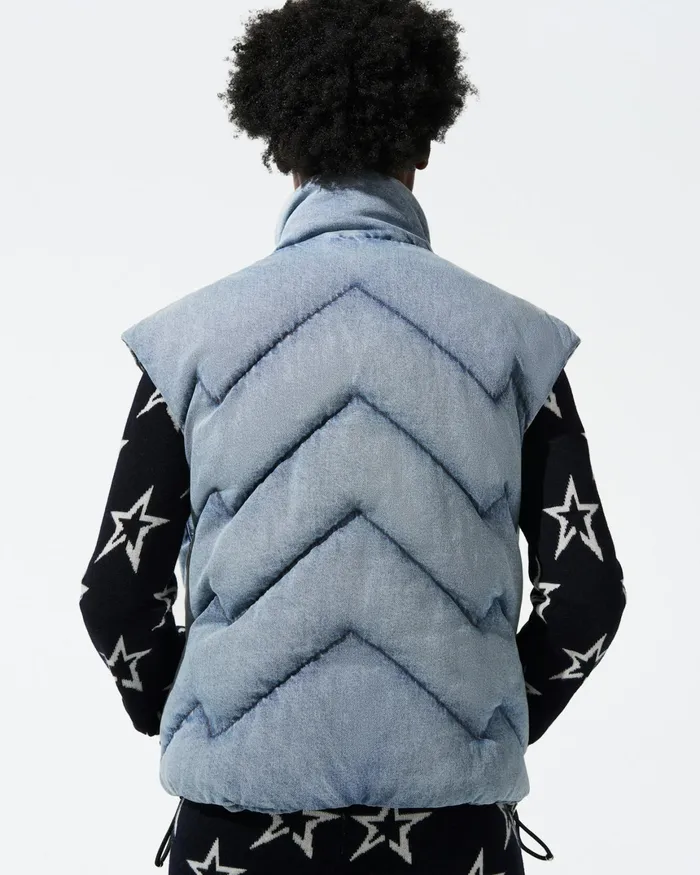 Perfect Moment Denim Vest Light Denim Women Jackets