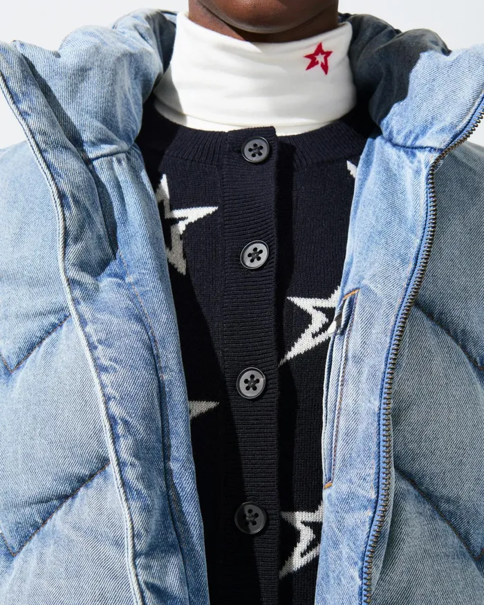 Perfect Moment Denim Vest Light Denim Women Jackets