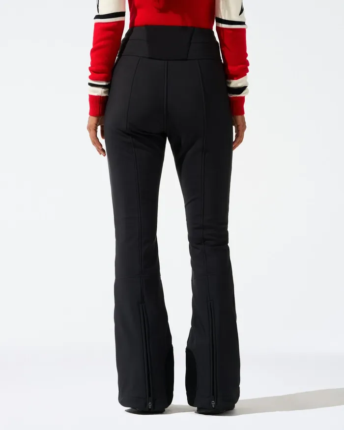 Perfect Moment HighWaist Aurora Flare Ski Pant Black Women Pants