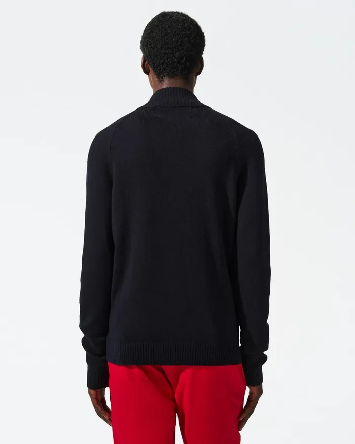Perfect Moment LA Tour Merino Wool HalfZip Navy Men Knitwear