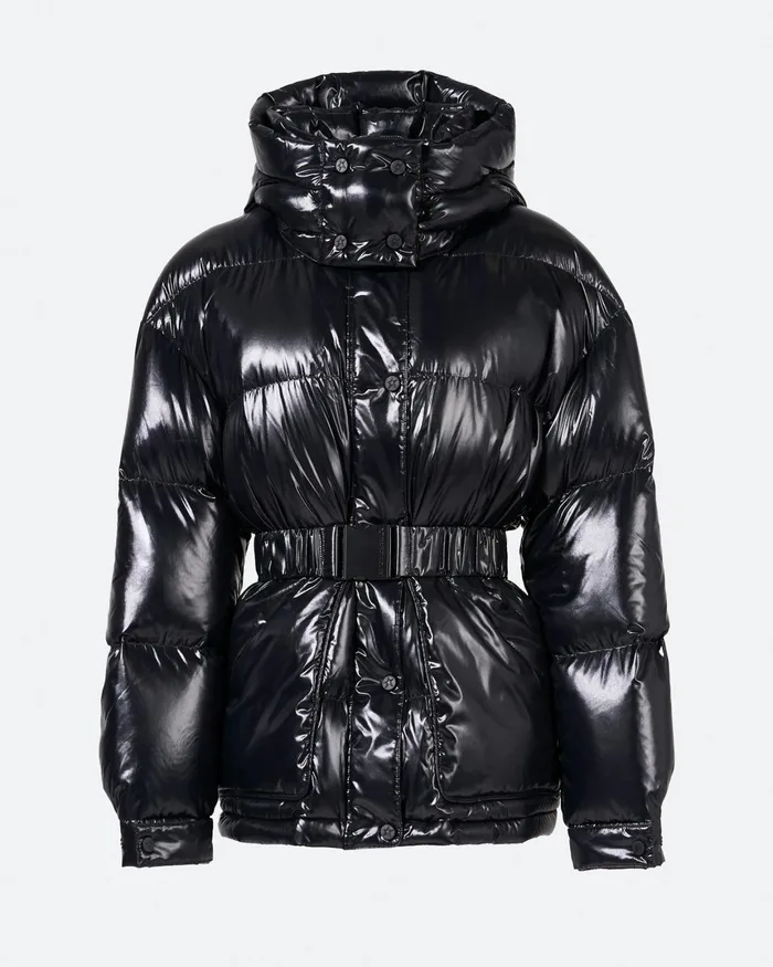 Perfect Moment Maya Down Parka Jacket Black Women Jackets