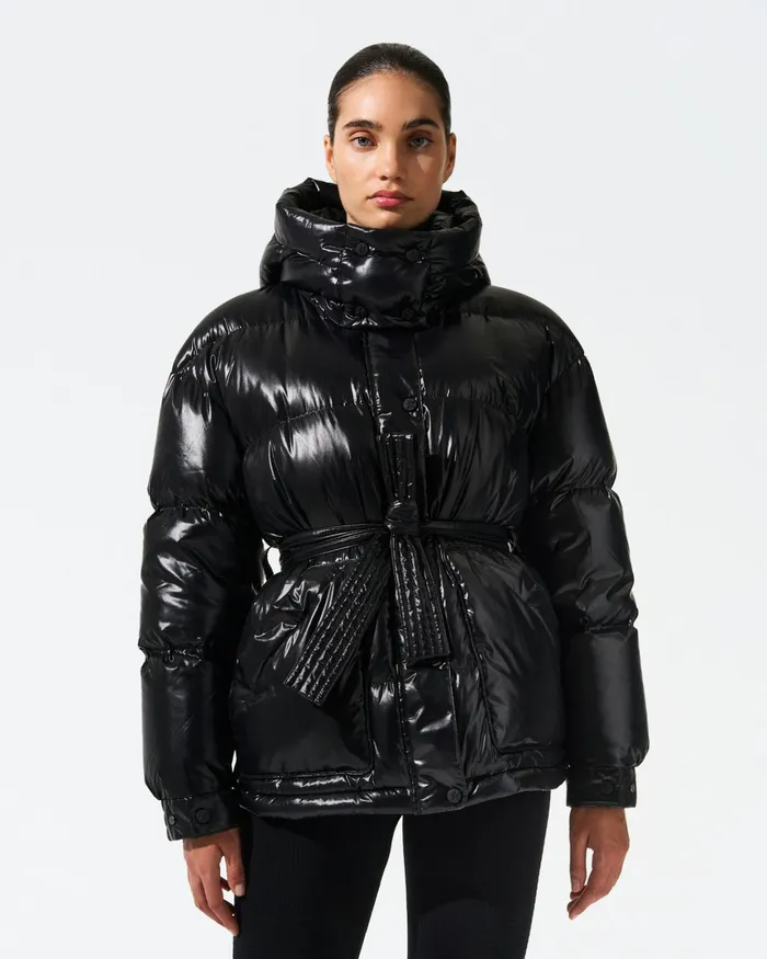 Perfect Moment Maya Down Parka Jacket Black Women Jackets
