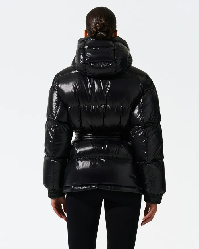 Perfect Moment Maya Down Parka Jacket Black Women Jackets