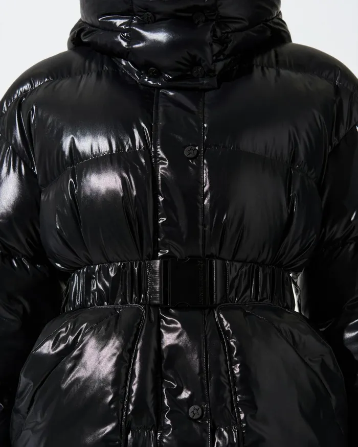 Perfect Moment Maya Down Parka Jacket Black Women Jackets