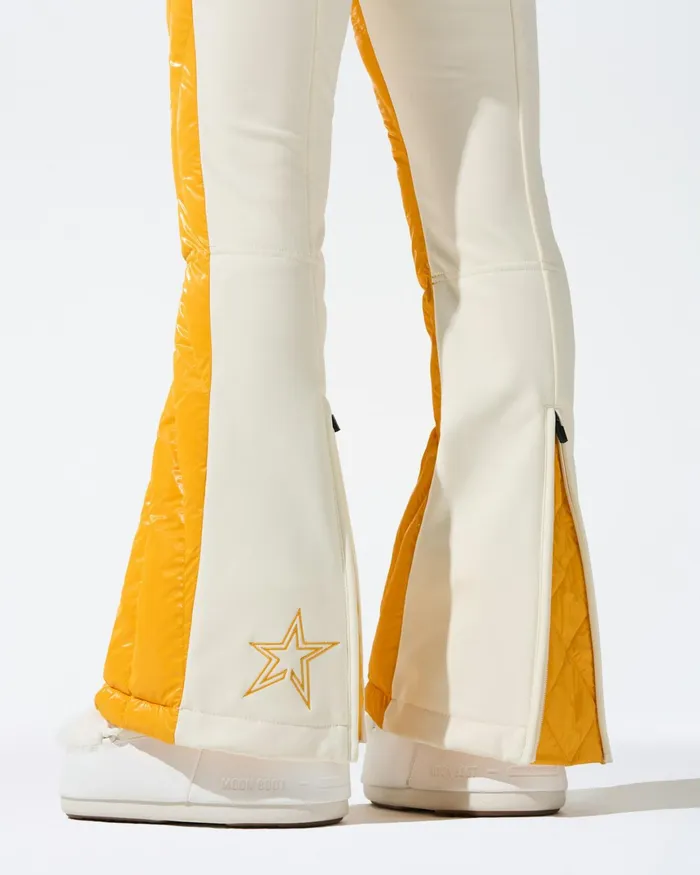 Perfect Moment MidRise Carving Ski Pant Canary Yellow Women Pants
