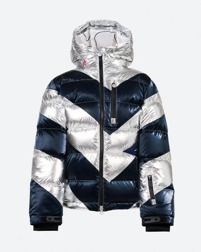 Perfect Moment Super Mojo Jacket Blue Liquid Kids Jackets