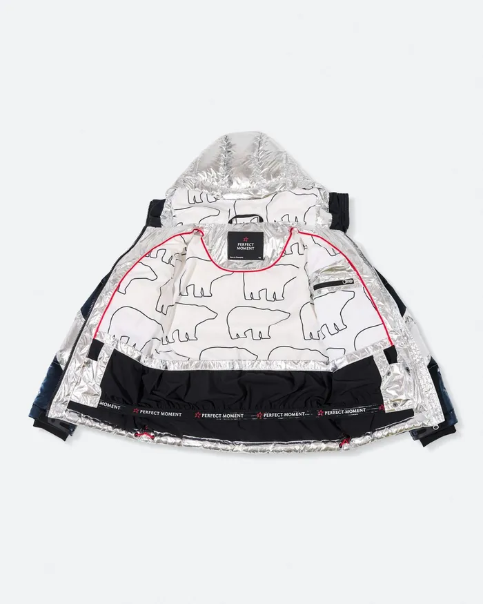 Perfect Moment Super Mojo Jacket Blue Liquid Kids Jackets