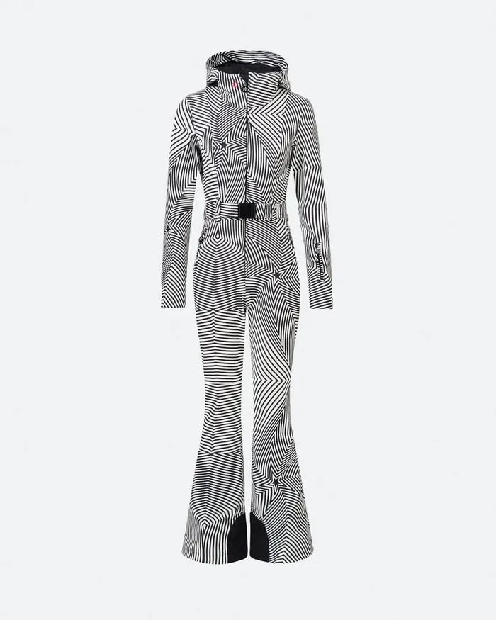 Perfect Moment Tignes Ski Suit Warped Star Print Women Ski Suits