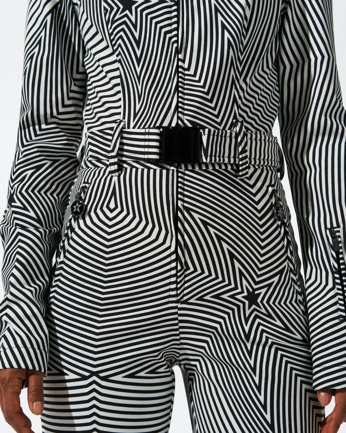 Perfect Moment Tignes Ski Suit Warped Star Print Women Ski Suits