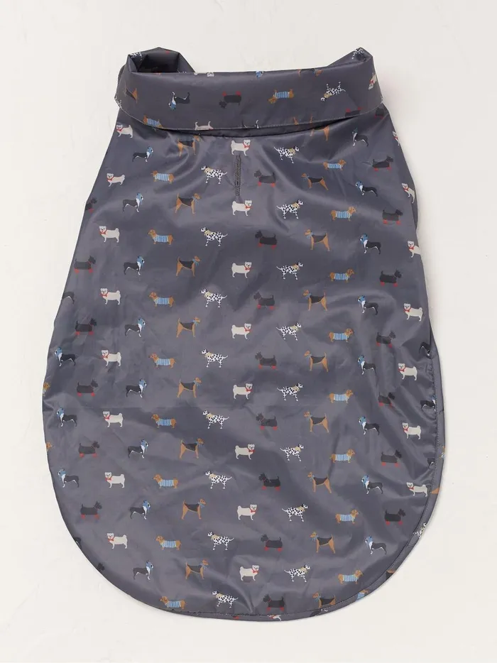 Pet Accessories Fat Face Grey Marching Dogs 40cm Raincoat