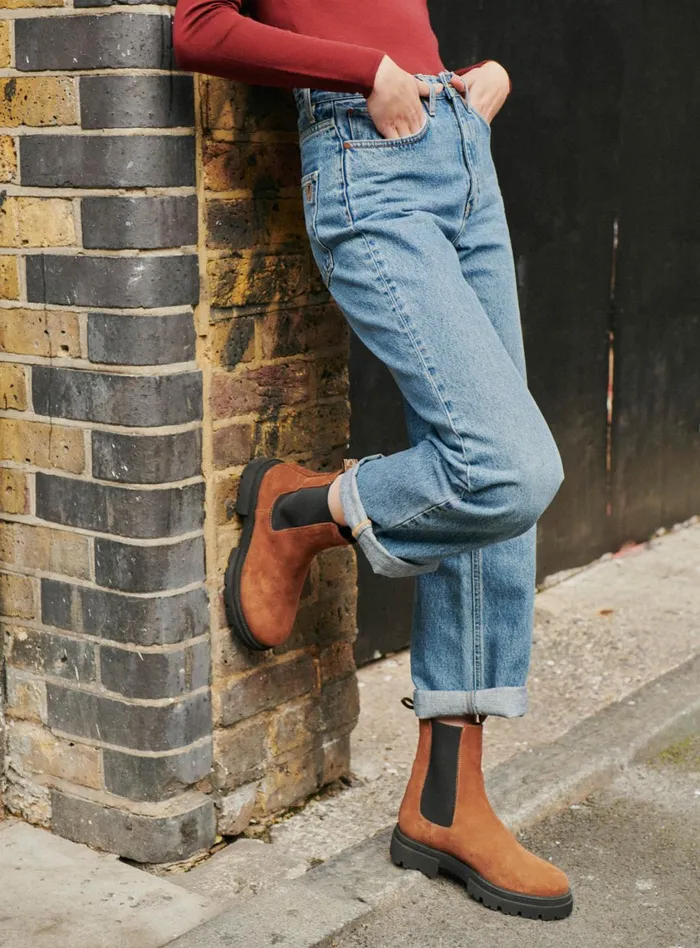 Petite Mendigote Ankle Boots Fw24 Bottines Plates Chuck Brown 8211 Women