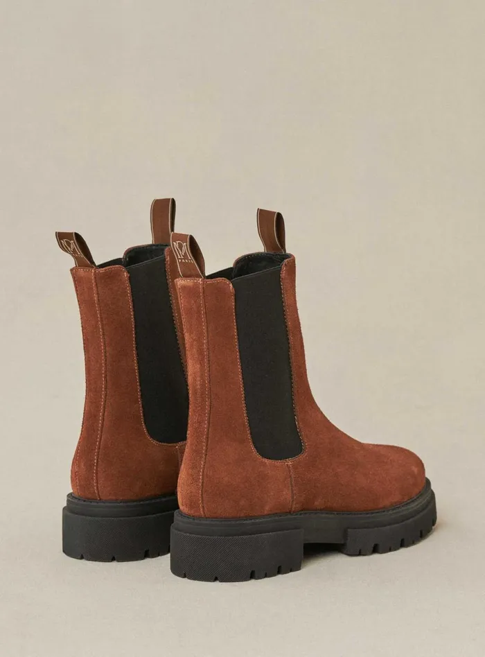Petite Mendigote Ankle Boots Fw24 Bottines Plates Chuck Brown 8211 Women