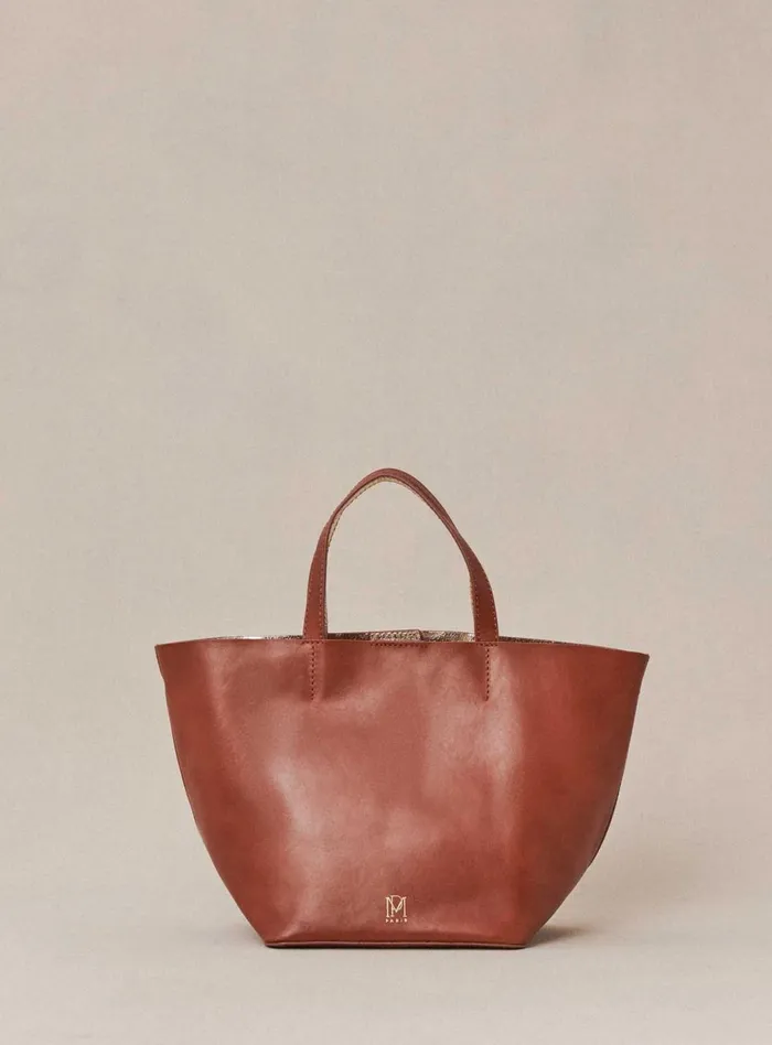 Petite Mendigote Baskets Fw24 Petit Sac Sweety Cuir Camel 8211 Women