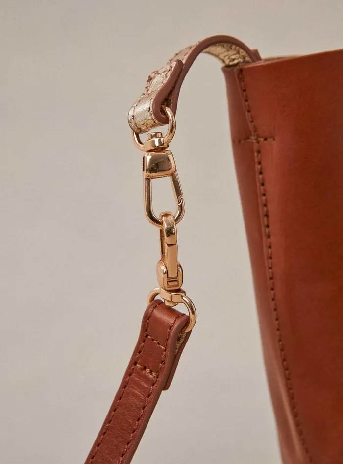 Petite Mendigote Baskets Fw24 Petit Sac Sweety Cuir Camel 8211 Women