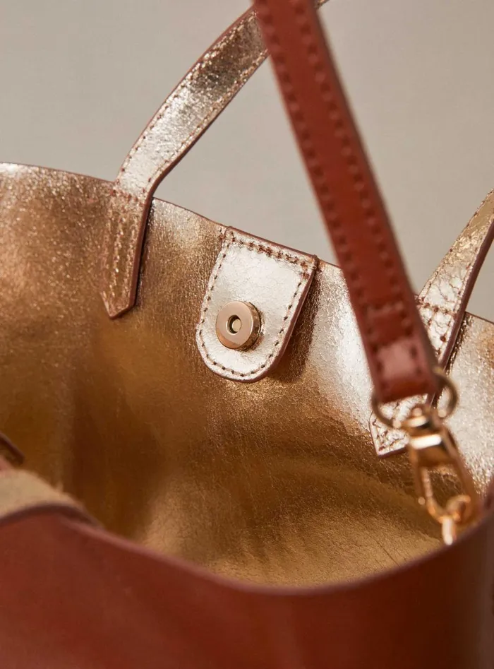 Petite Mendigote Baskets Fw24 Petit Sac Sweety Cuir Camel 8211 Women