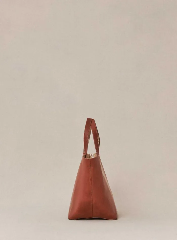 Petite Mendigote Baskets Fw24 Petit Sac Sweety Cuir Camel 8211 Women