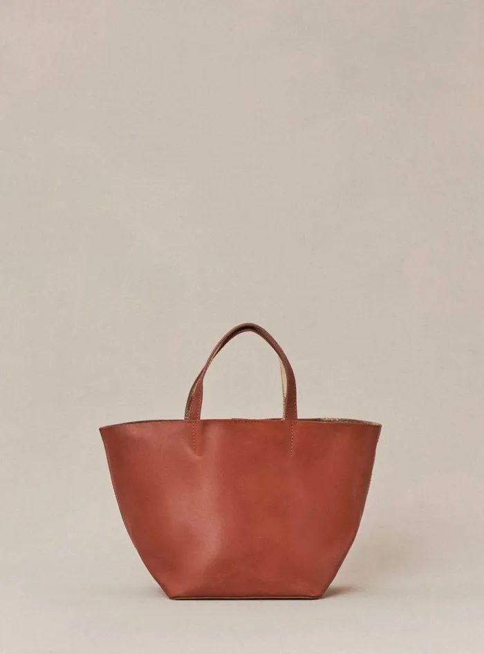 Petite Mendigote Baskets Fw24 Petit Sac Sweety Cuir Camel 8211 Women