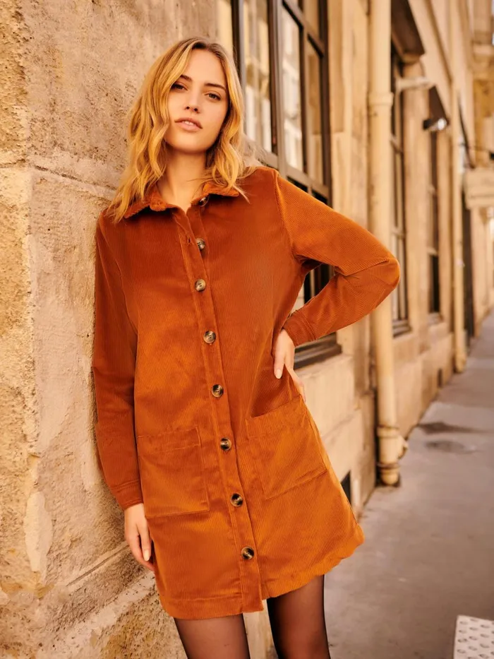 Petite Mendigote Dresses Regina Dress Caramel 8211 Women