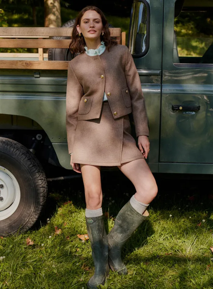Petite Mendigote Skirts and Shorts Fw24 Jupe Jaipur Beige 8211 Women