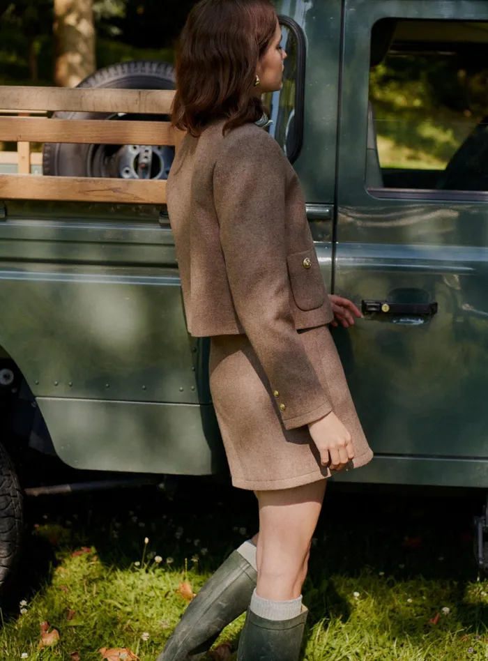 Petite Mendigote Skirts and Shorts Fw24 Jupe Jaipur Beige 8211 Women