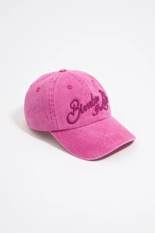 Pink Cotton Cap Fuchsia Women Bimba Y Lola Hats And Caps