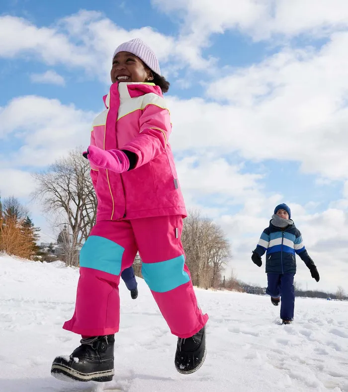 Pink Kids Snow Pants Hatley