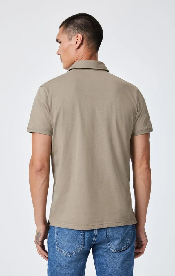 Polo Shirt In Walnut Men Mavi Jeans TShirts Polo Shirt In Walnut Men Mavi Jeans TShirts