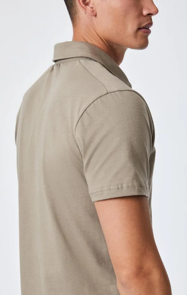 Polo Shirt In Walnut Men Mavi Jeans TShirts Polo Shirt In Walnut Men Mavi Jeans TShirts