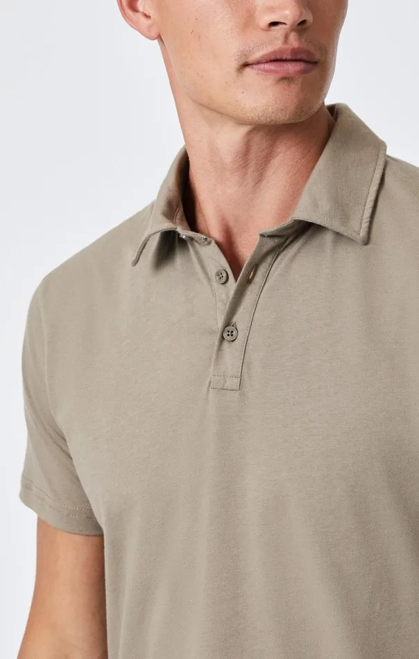 Polo Shirt In Walnut Men Mavi Jeans TShirts Polo Shirt In Walnut Men Mavi Jeans TShirts