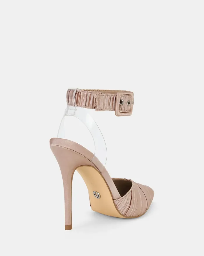 Pumps NOVO Shoes Women YASH NUDE Closed Toe Heels