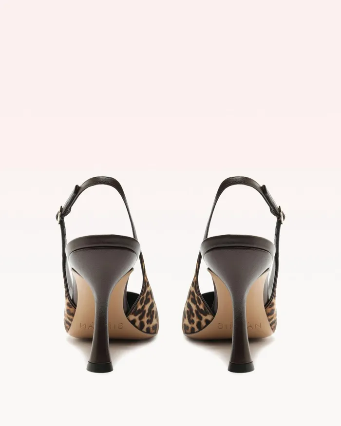 Pumps Women Alexandre Birman Olivia 85 Leopard Alexandre Birman Slingback Pumps Gold