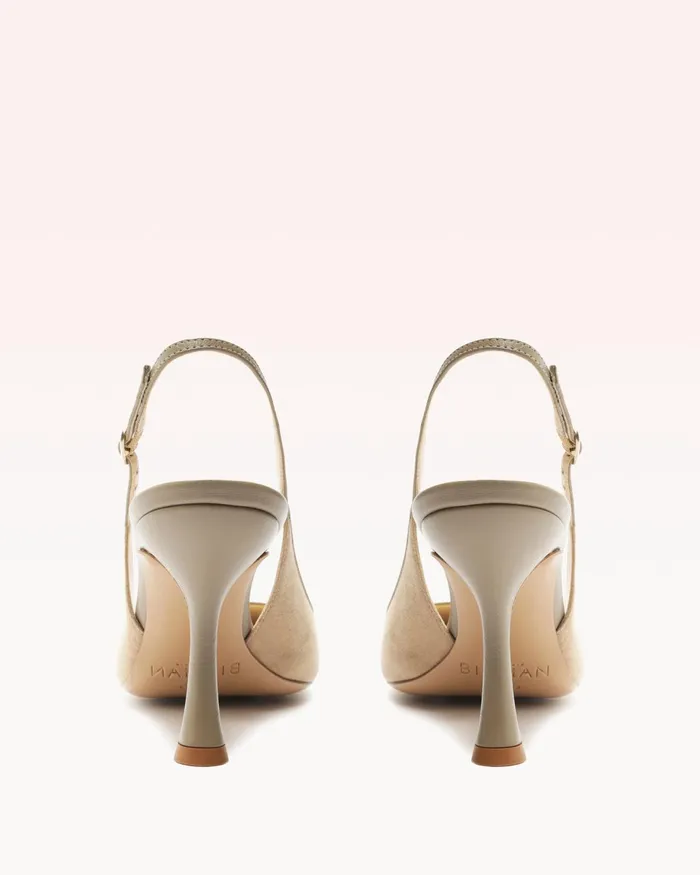 Pumps Women Alexandre Birman Olivia 85 Semolina Alexandre Birman Slingback Pumps Ginger