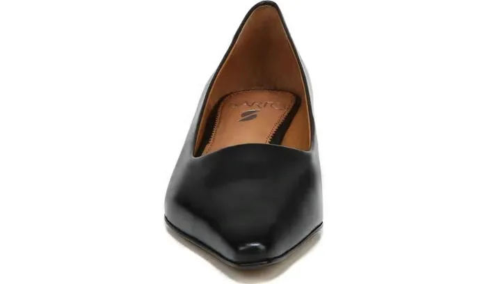 Pumps Women Franco Sarto Sarto Modena Block Heel Pump Black Leather