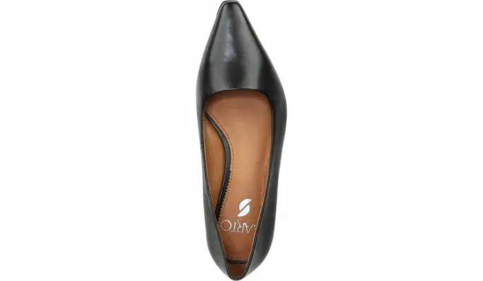 Pumps Women Franco Sarto Sarto Modena Block Heel Pump Black Leather