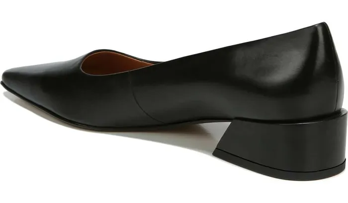 Pumps Women Franco Sarto Sarto Modena Block Heel Pump Black Leather