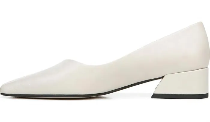 Pumps Women Franco Sarto Sarto Monana Block Heel Pump Bone Leather