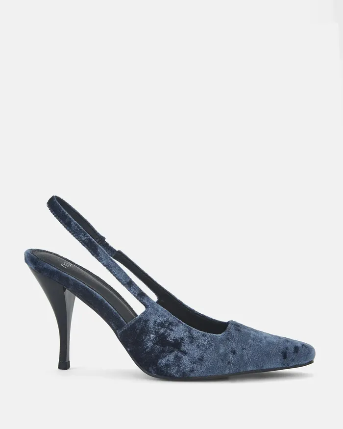 Pumps Women ZUZIE BLUE VELVET NOVO Shoes