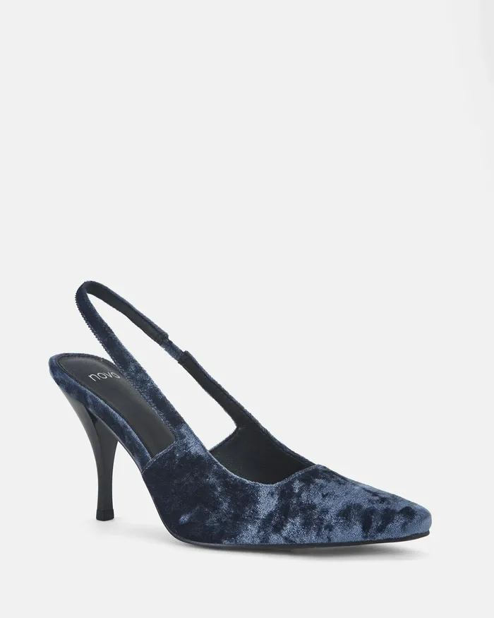 Pumps Women ZUZIE BLUE VELVET NOVO Shoes