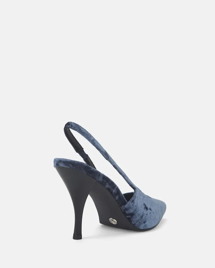 Pumps Women ZUZIE BLUE VELVET NOVO Shoes