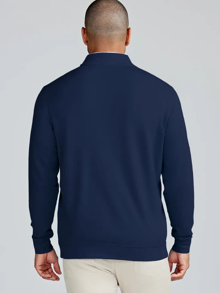 Quarter Zips Men Tasc Performance Cloud French Terry Quarter Zip 8211 UPenn