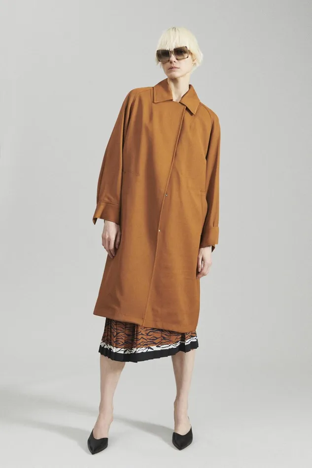 Rachel Comey Jackets Outerwear Women Pragmata Coat Cocoa