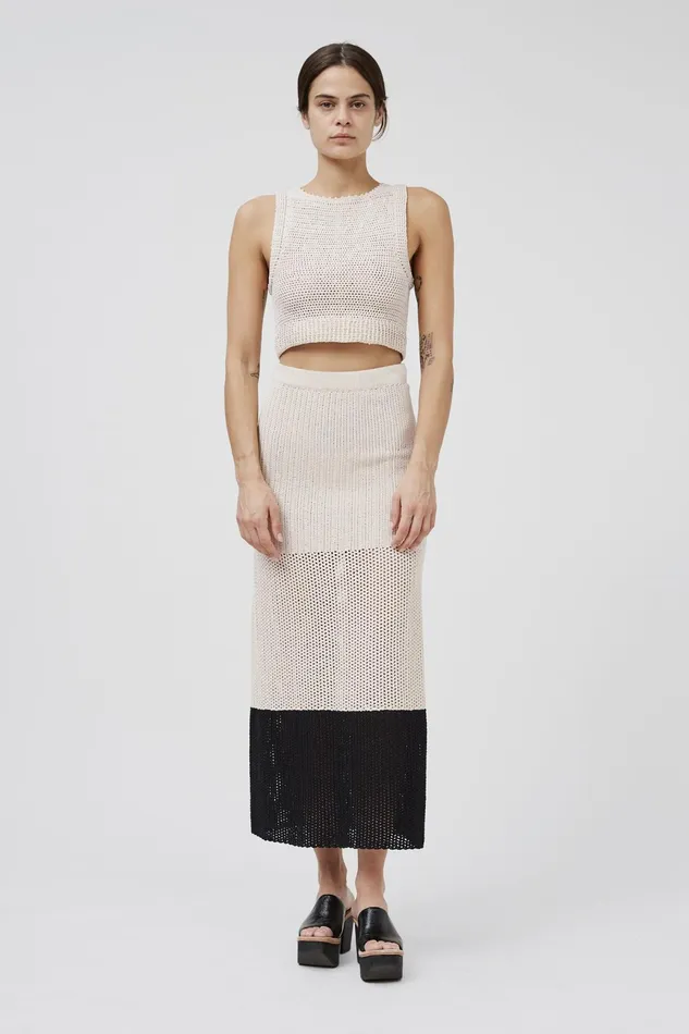 Rachel Comey Knits Women Acquire Skirt Ecrublack