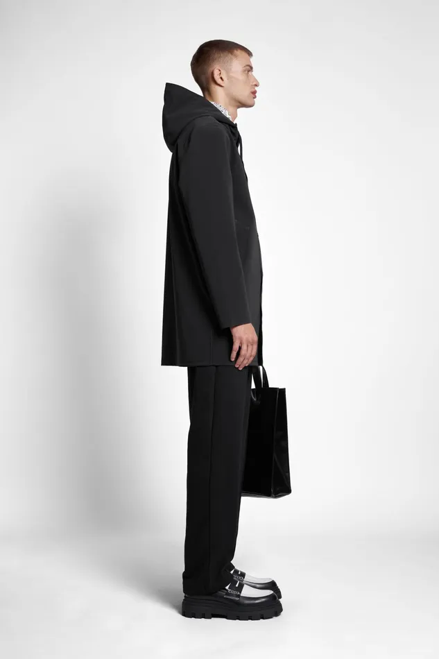 Raincoats Women Stutterheim Stockholm Matte Raincoat Black