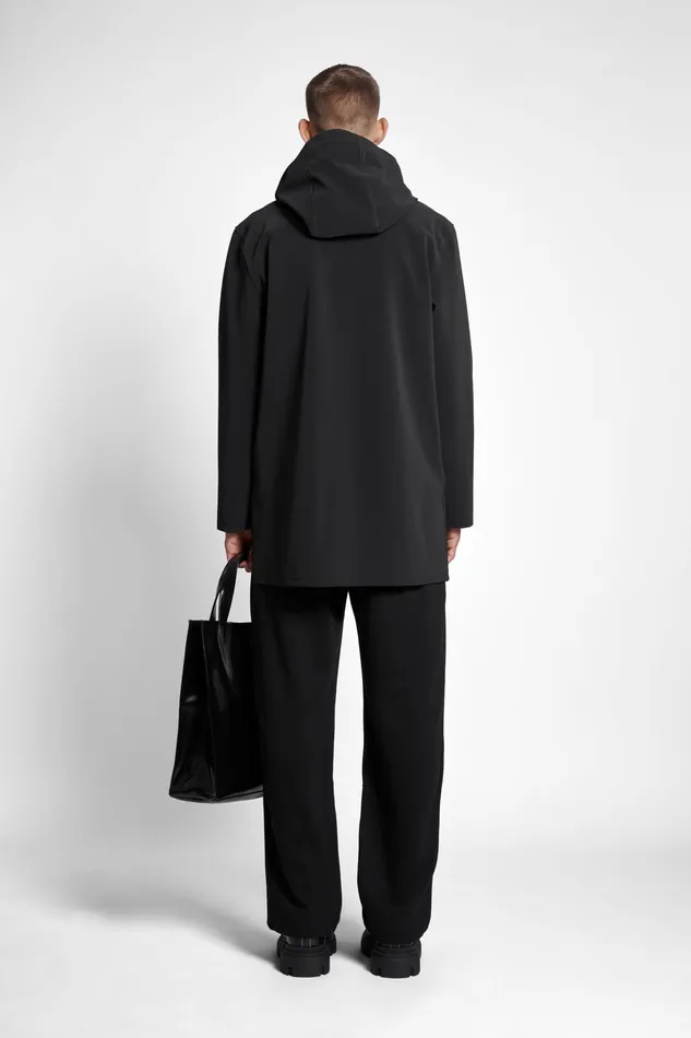 Raincoats Women Stutterheim Stockholm Matte Raincoat Black