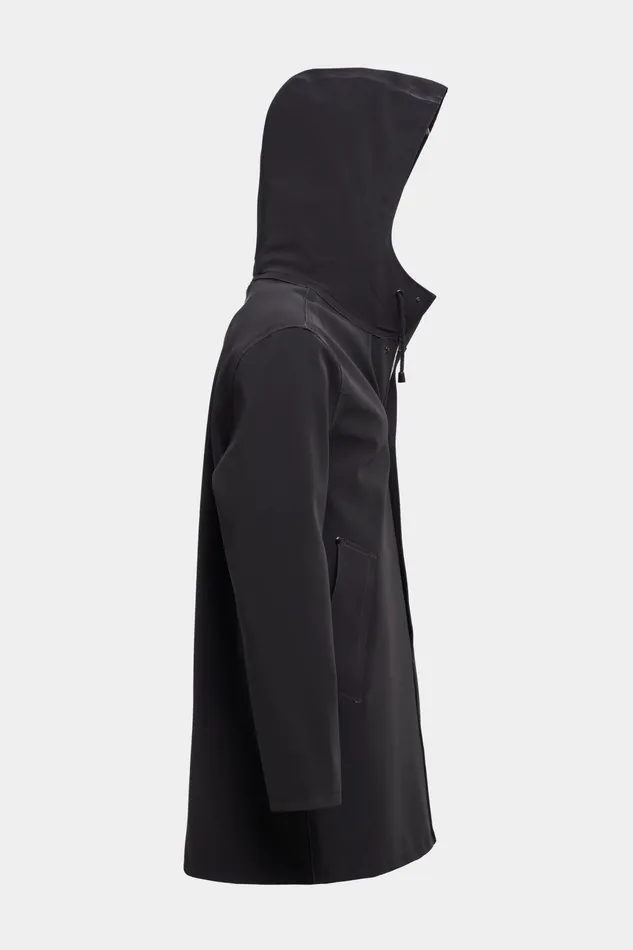 Raincoats Women Stutterheim Stockholm Matte Raincoat Black