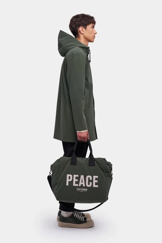Raincoats Women Stutterheim Stockholm Matte Raincoat Dark Green