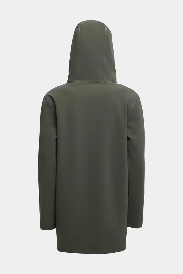 Raincoats Women Stutterheim Stockholm Matte Raincoat Dark Green