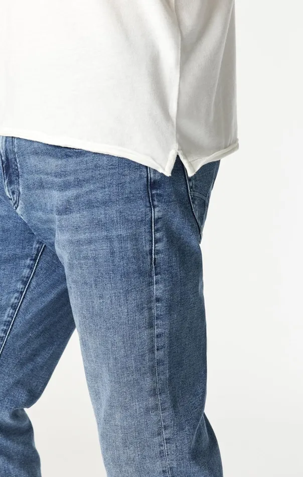 Raw Edge Neck TShirt In Blanc De Blanc Men Mavi Jeans TShirts