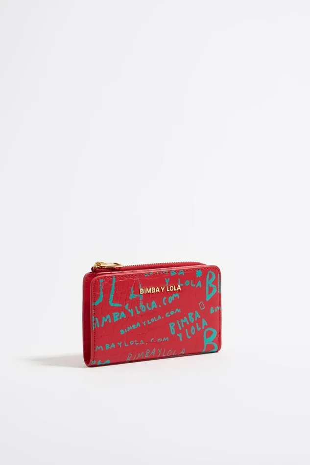 Red Mock Croc Purse Bimbaylolacom Red Women Bimba Y Lola Wallets And Coin Purses Red Mock Croc Purse Bimbaylolacom Red Women Bimba Y Lola Wallets And Coin Purses